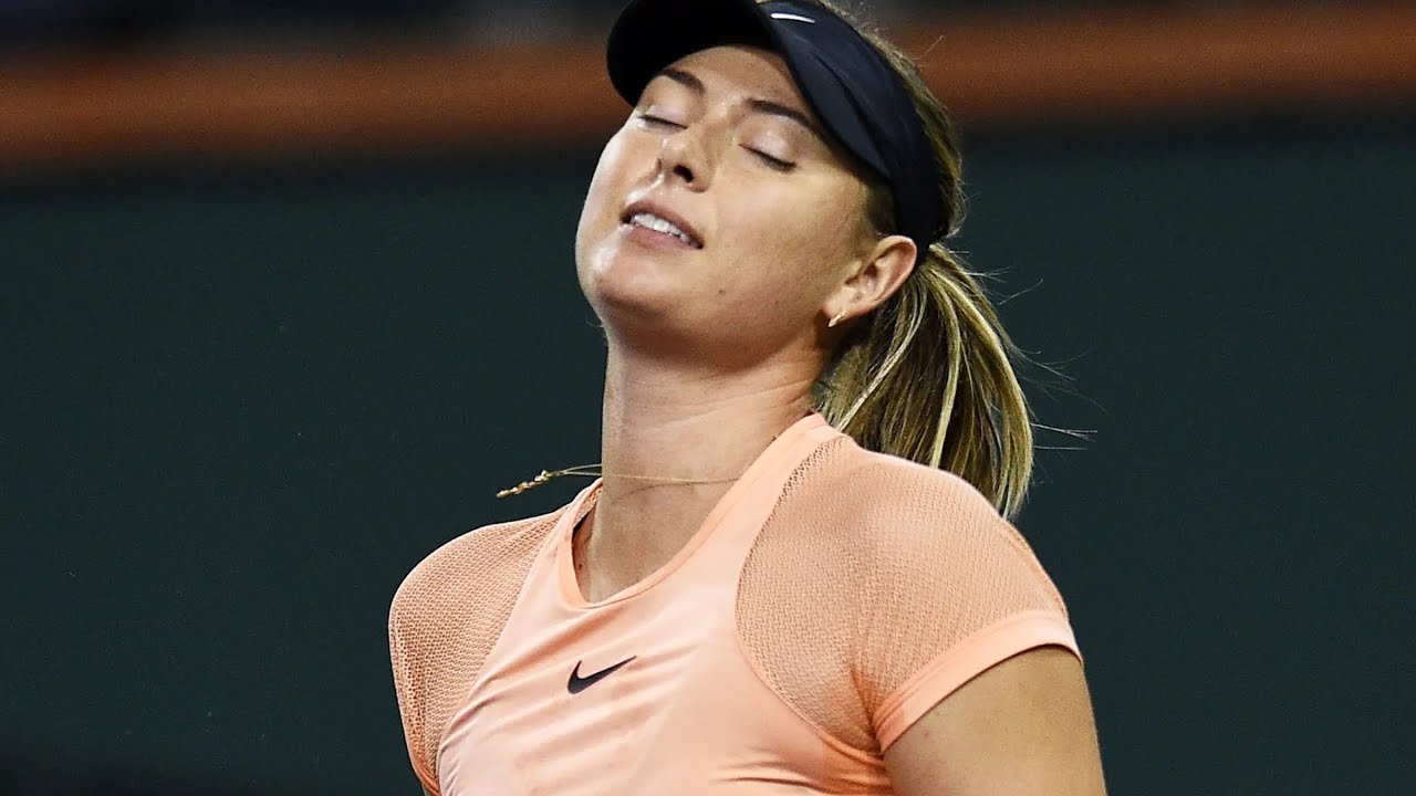Maria Sharapova Shows Off More Than She Wanted To...