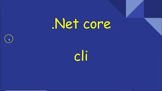 dotnetcore cli