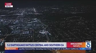 5.2 magnitude quake rattles the Southland thumbnail