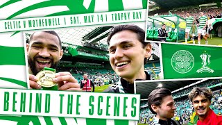 📹 Behind the scenes with the Celtic View on Trophy Day 🏆