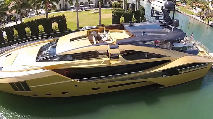 Palmer Johnson 48m Superyacht [Drone Flyby]