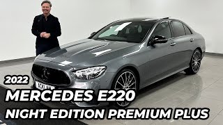 : 2022 Mercedes E220 2.0D AMG Line Night Edition Premium Plus