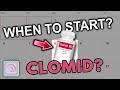 Clomid success: What day should you start?