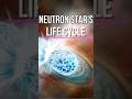 The Cosmic Journey of a Neutron Star: Start to Finish #shorts