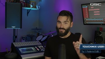 TouchMix User Buttons: Setting Faders to 0 dB or Unity Gain- Quick Tip