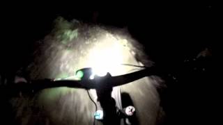 MTB Batteries 'Luminator' MTB 2LED light test