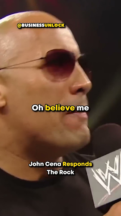 John Cena Responds The Rock