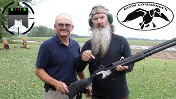 Skeet shooting with Duck Commander and Jerry Miculek in Slow-Mo!