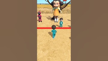 Squid Game K-Sniper Challenge 3D Android gaming#shorts