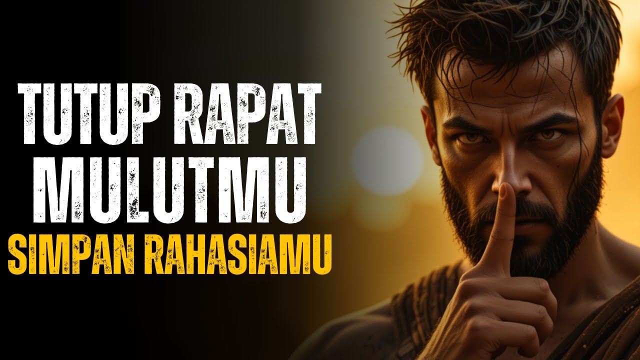 JANGAN Ceritakan 9 Hal ini Tentang Dirimu Kepada Siapa Pun | Filsafat Stoikisme