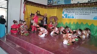 Tari Linda & Silat Muna.  SMPN 1 Wakorsel.  Lomba Seni Tradisional Muna