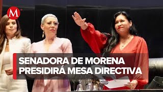 Eligen a Ana Lilia Rivera como nueva presidenta del Senado