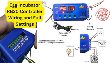 Best RB20 Temperature and Turning Controller for Incubator |Full Setting and Working |Made in India
