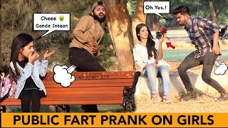 Fart Prank On Cute girls In Public @OverDose_TV_Official