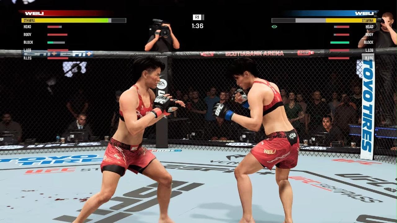 EA SPORTS UFC 5 pull counters ko
