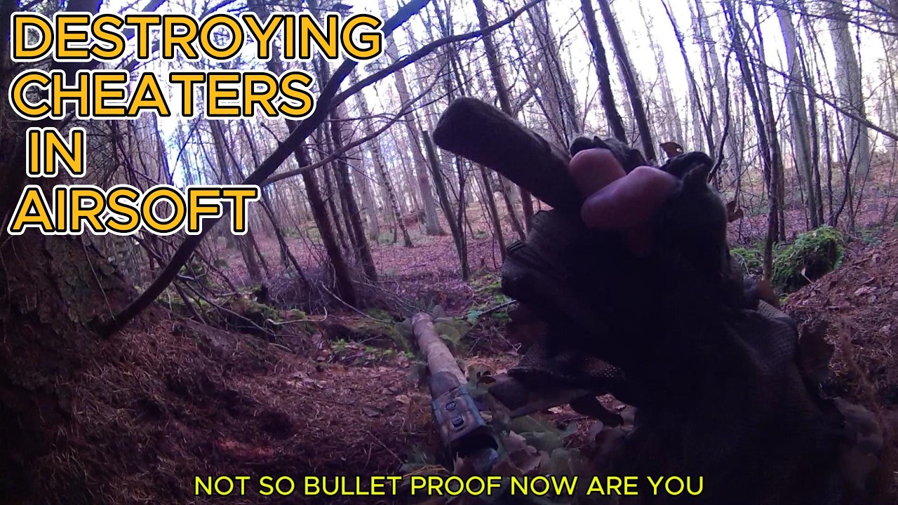 DESTROYING CHEATERS in airsoft (Raw sniper gameplay)