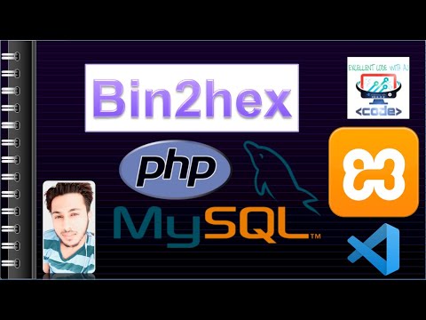 Bin2Hex Function || PHP || EXCELLENT CODE WITH AJ