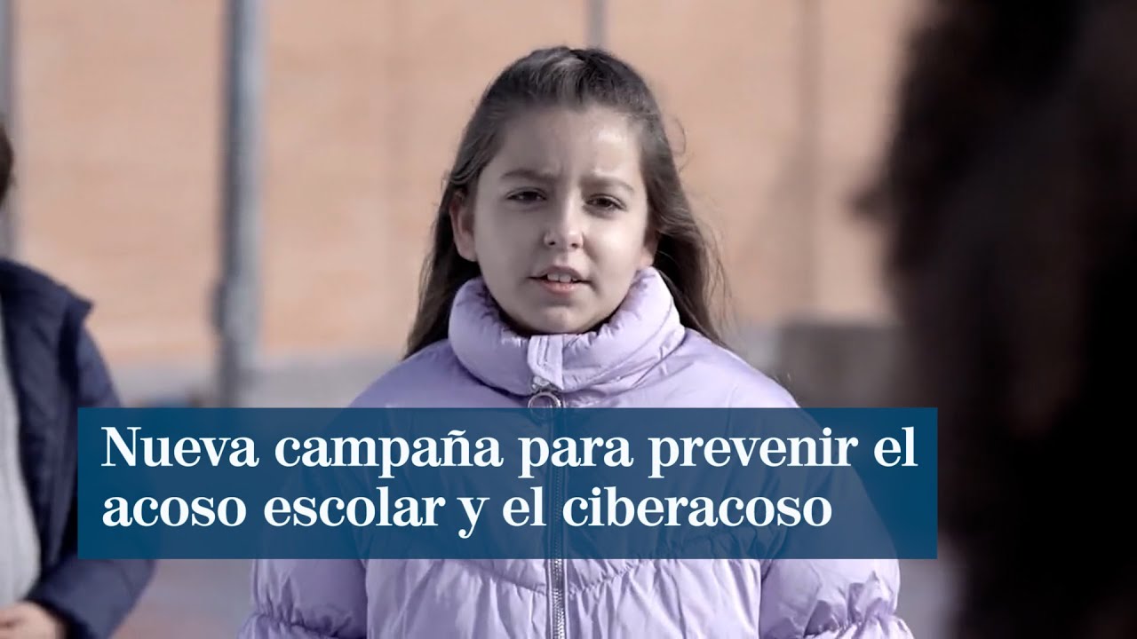 La nueva campaña para prevenir el acoso escolar y el ciberacoso: "No ...