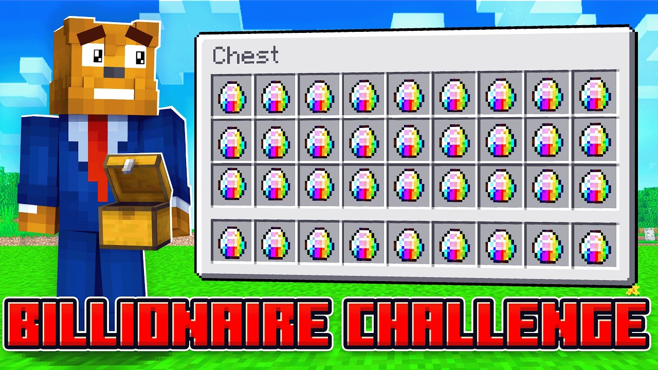 Becoming A Billionaire In Minecraft