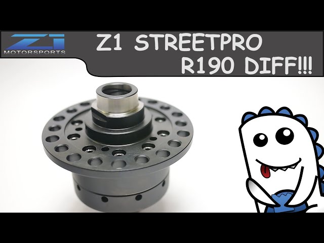 Z1 Motorsports R190 StreetPro Differential - Q50/Q60 - YouTube