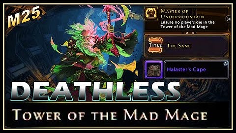 Tower of the Mad Mage Deathless! (ugly cape xD) Rogue Dps PoV - Neverwinter M25