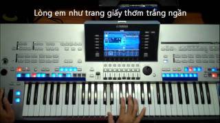 Miniatura del video "TRĂNG VỠ - YAMAHA TYROS 4 | MINH TÂN"