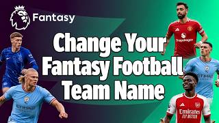 How to change Fantasy Football team name? SOLUTION screenshot 4