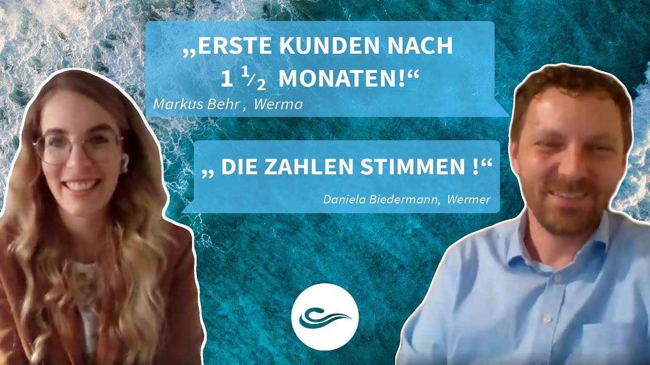 Testimonial Daniela Biedermann, Strategisches Marketing - Markus Behr, Technischer Vertrieb Werma