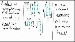§4.2 Part I: Matrices