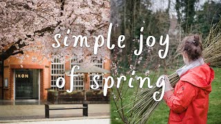 Easter Baking | Blossom Viewing | Gathering Willow | Vegan Slow Living Vlog