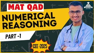 MAT QAD Numerical Reasoning for CEE 2025 | By Saurab Acharya/ Learn With Saurab