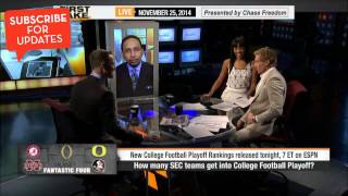 First Take - How Many SEC Teams Make the College Football Playoff?