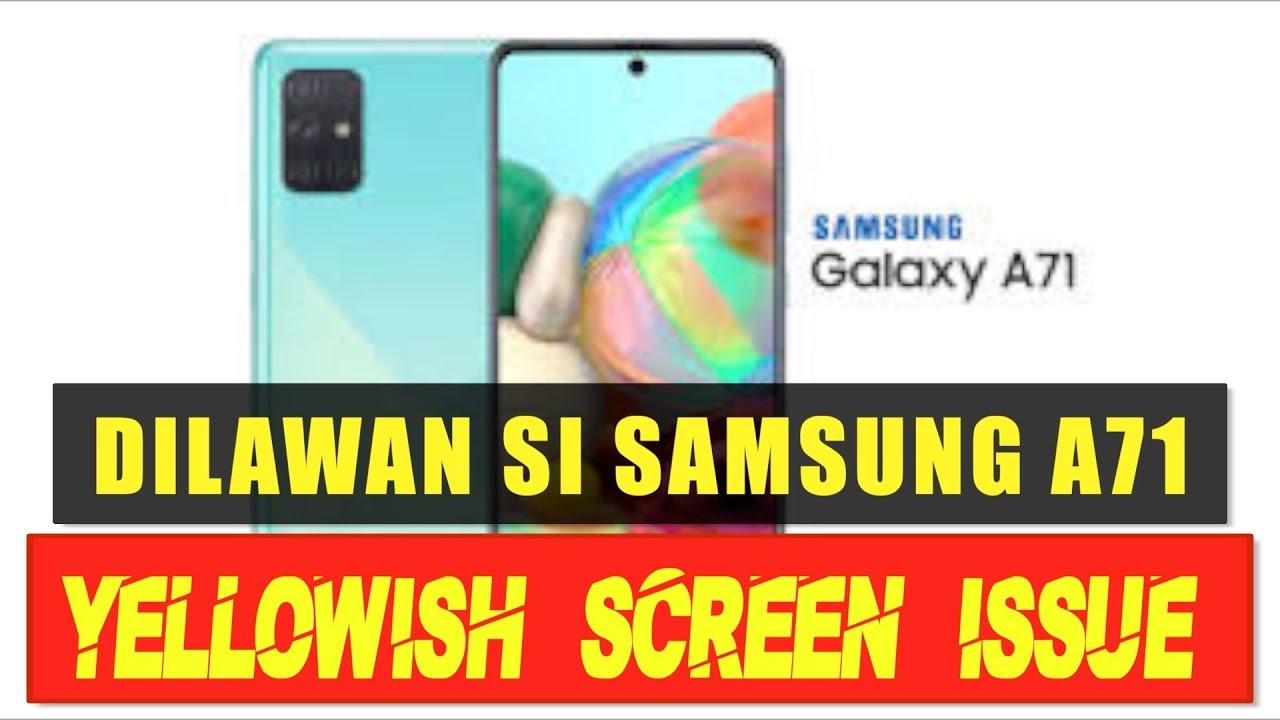 Dark Mode Samsung Galaxy A71