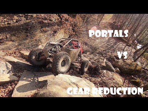 PT2 RZR Portals vs RZR gear reduction on Steel Hill & Railbed Black Mountain Offroad