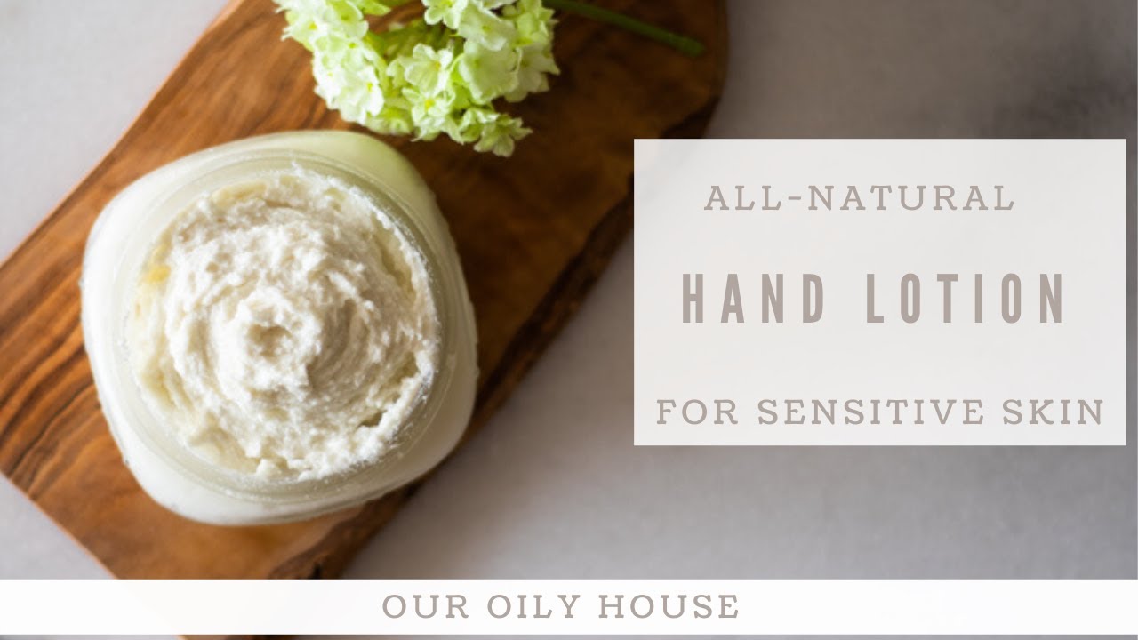 Best DIY Hand Lotion Easy AllNatural Lotion Recipe YouTube
