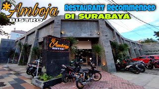 Update Terbaru Akses Dan Perjalanan || Suasana Asli Di Restoran Amboja Bistro Surabaya