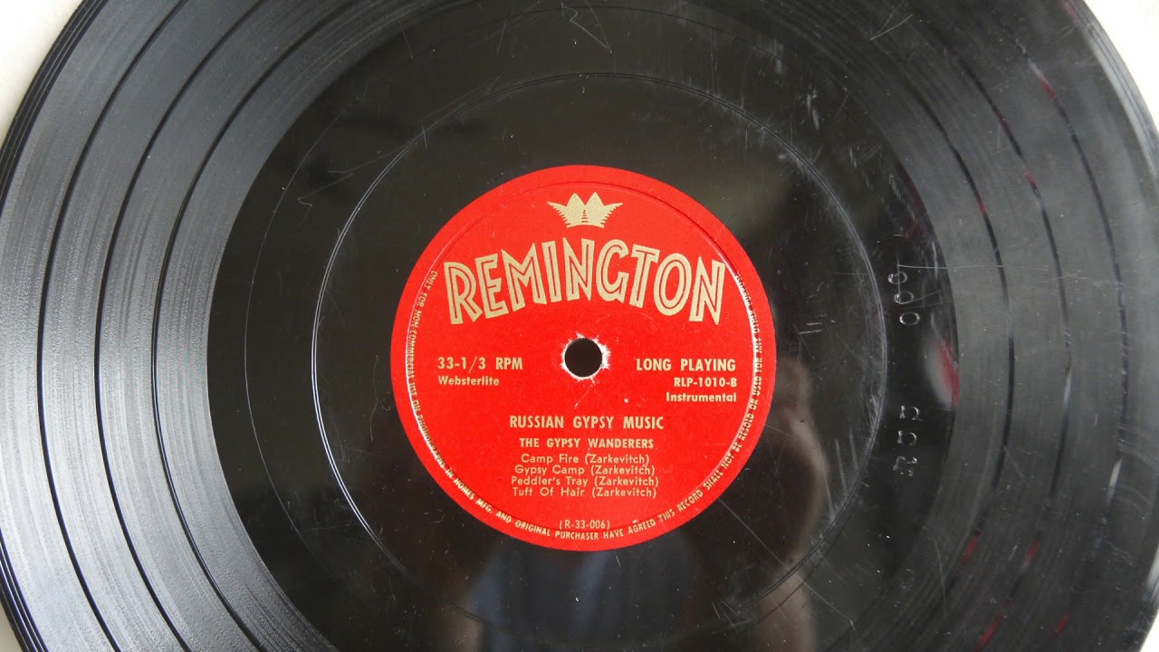 The Gypsy Wanderers ‎– Russian Gypsy Music (1950) Remington ‎– RLP 1010