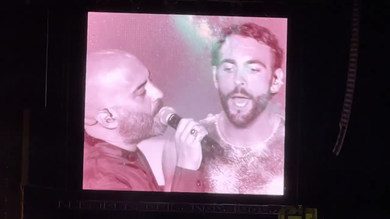 Solo due satelliti - Marco Mengoni ft. Giuliano Sangiorgi live - Stadio Olimpico - Roma 22/06/2022