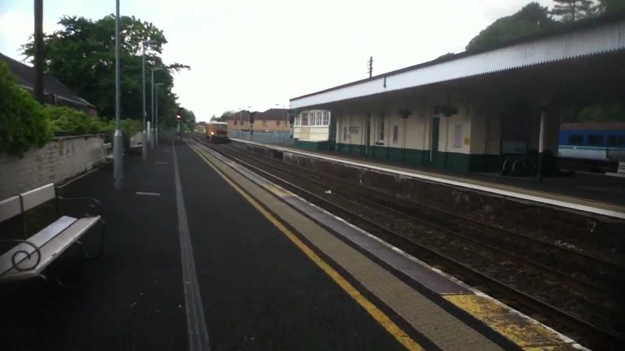 nirailways tamper machine passing lisburn with a 1 tone