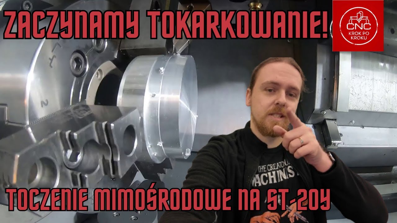 Toczenie mimośrodowe z wykorzystaniem osi C na Haas ST-20Y / Zaczynamy tokarkowanie!