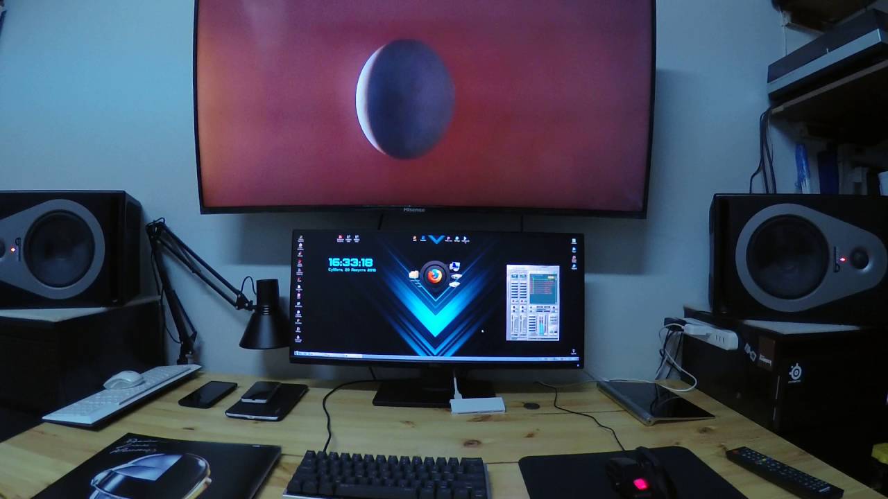 Sherwood 9805 + emu 1820 + Samson Resolve a8 (test) - Get Lucky