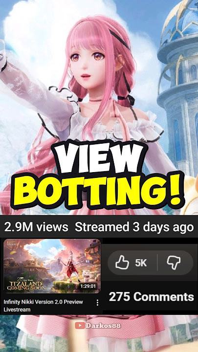 Infinity Nikki Got Caught Viewbotting!
