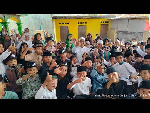 KABARCIANJUR.TV | Semarak HUT RI 81 Dan Maulid Nabi Muhammad SAW MDTU Al Iqomah