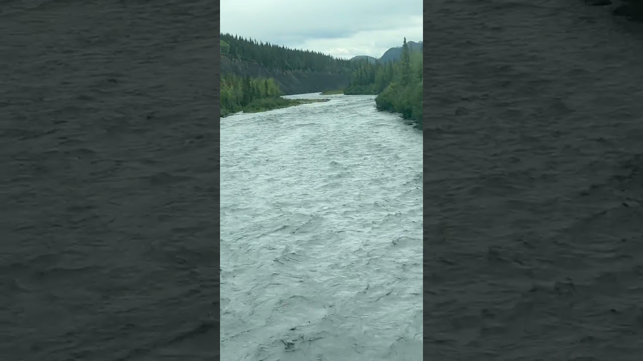 A stream in Alaska near Matanuska Glacier