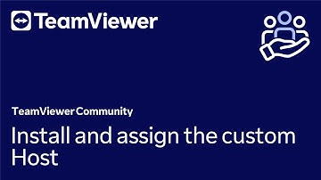 How to install and assign the custom Host