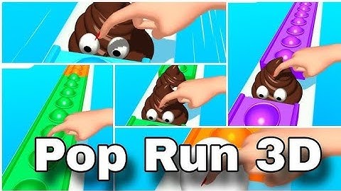 Pop Run 3d Live Madness Gameplay Made of World Record 99090 #shortfeed #poprun3d #live day9
