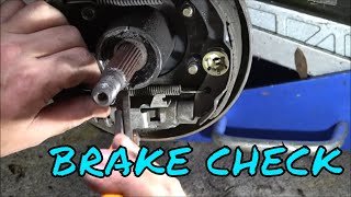 Harly Columbia Par Car Checking The Brakes And Moving The Vette