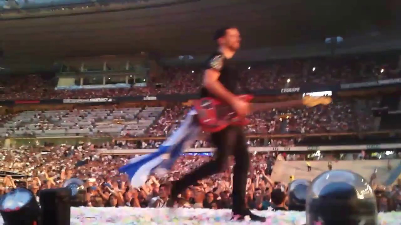 COLDPLAY CHRIS MARTIN SINGING IN FRENCH LIVE PARIS STADE DE FRANCE 16 07 2017 YouTube