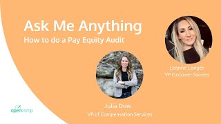 As Me Anything: How to Conduct a Pay Equity Audit