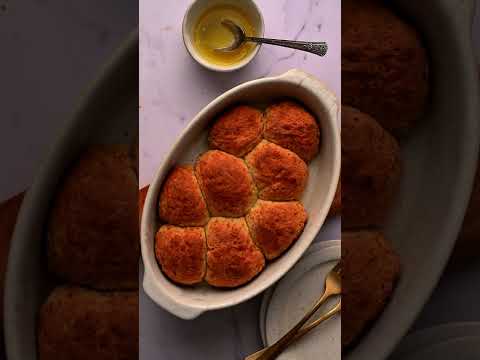 2 ingredient dinner rolls so fluffy & easy you'll never buy store-bought again!#dinnerrolls